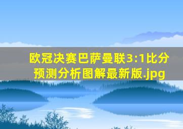 2011欧冠巴萨vs曼联，请大家预测一下谁能赢得冠军