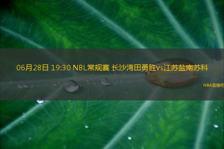 06月28日 19:30 NBL常规赛 长沙湾田勇胜vs江苏盐南苏科