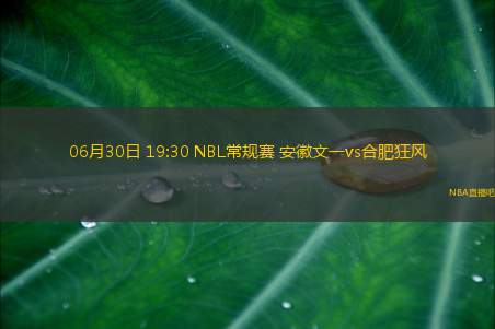 06月30日 19:30 NBL常规赛 安徽文一vs合肥狂风