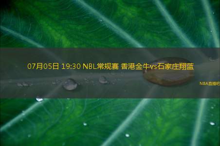 07月05日 19:30 NBL常规赛 香港金牛vs石家庄翔蓝